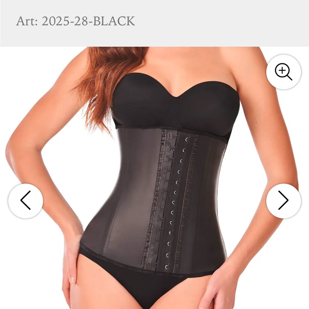 Ann Chery USA
Latex Waist Trainer 2 Hooks for Women

BLACK
Size 34 M

NWT
